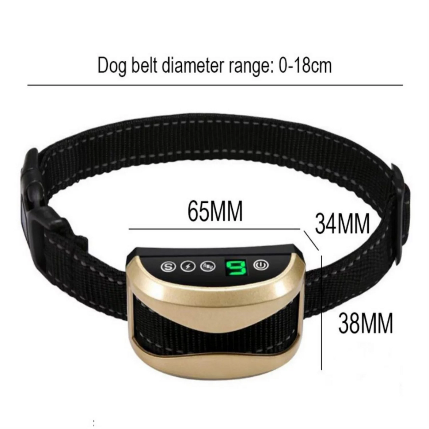 Dog Bark Collar, Anti Barking Training Collar,Vibration No Shock Dog Collar