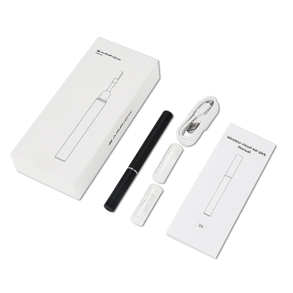 Ear Wax Removal, Endoscope,1080P HD Earwax Remover Tool, Wireless Ear Wax Removal Endoscope, Ear Endoscope with LED Light 3.9mm