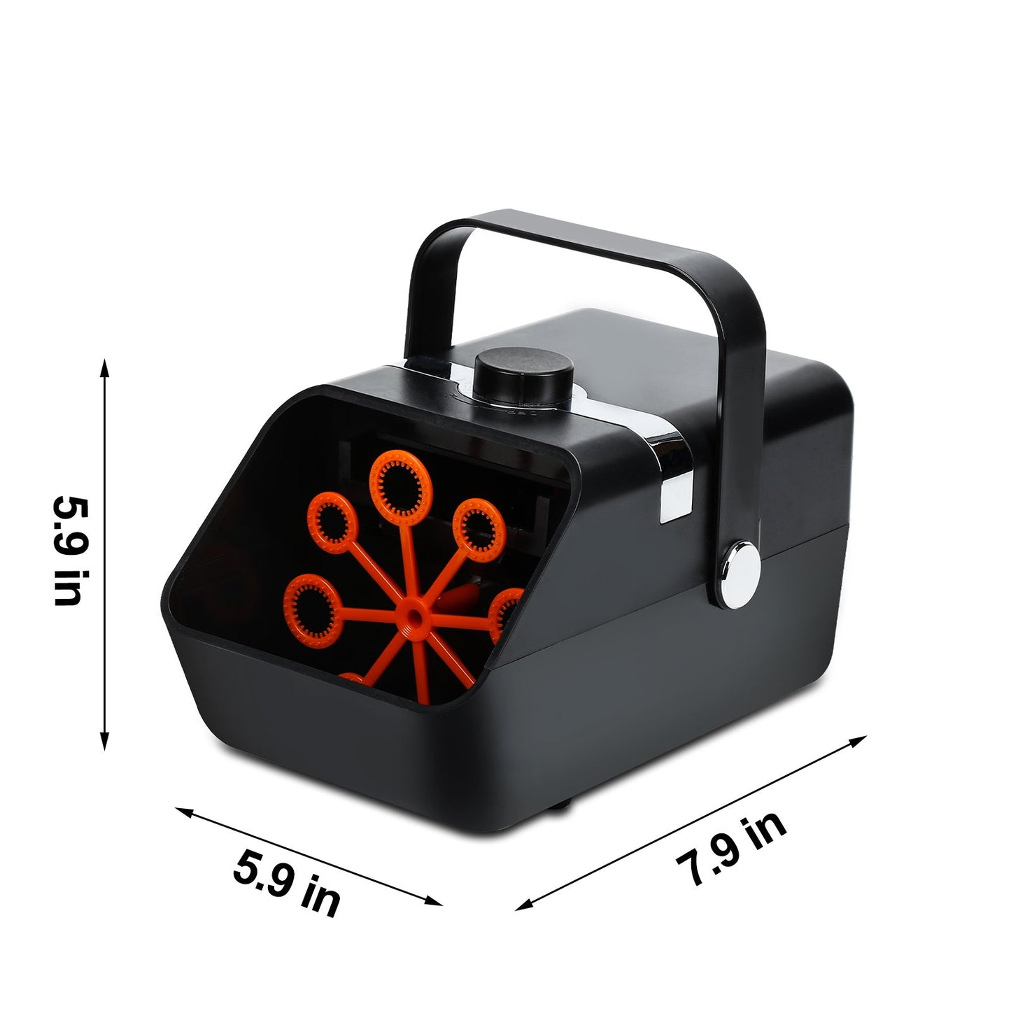 Teedor Bubble Machine, Automatic Bubble Blower, 3500-6000 Bubbles Per Minute, Plug-in Kids Bubble Maker for Parties Wedding Birthday Indoor & Outdoor Use